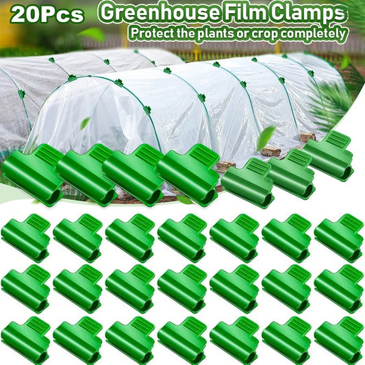 Greenhouse Plastic Film Clamps for Garden Arches