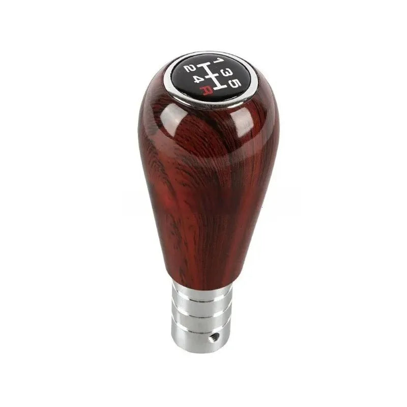 Walnut Wood Grain Manual Gear Shift Knob for Cars