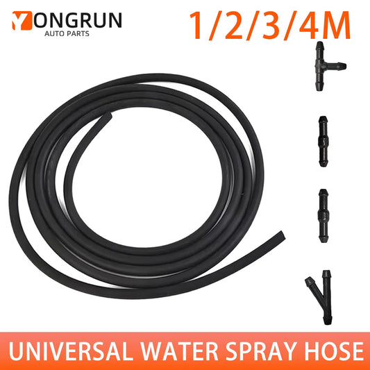 Universal Car Windshield Washer Nozzle Spray Hose Kit