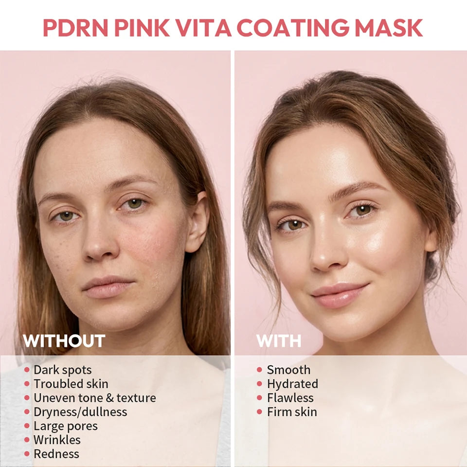 Salmon DNA PDRN Pink Vitamin Hydrating Facial Sheet Mask - 11