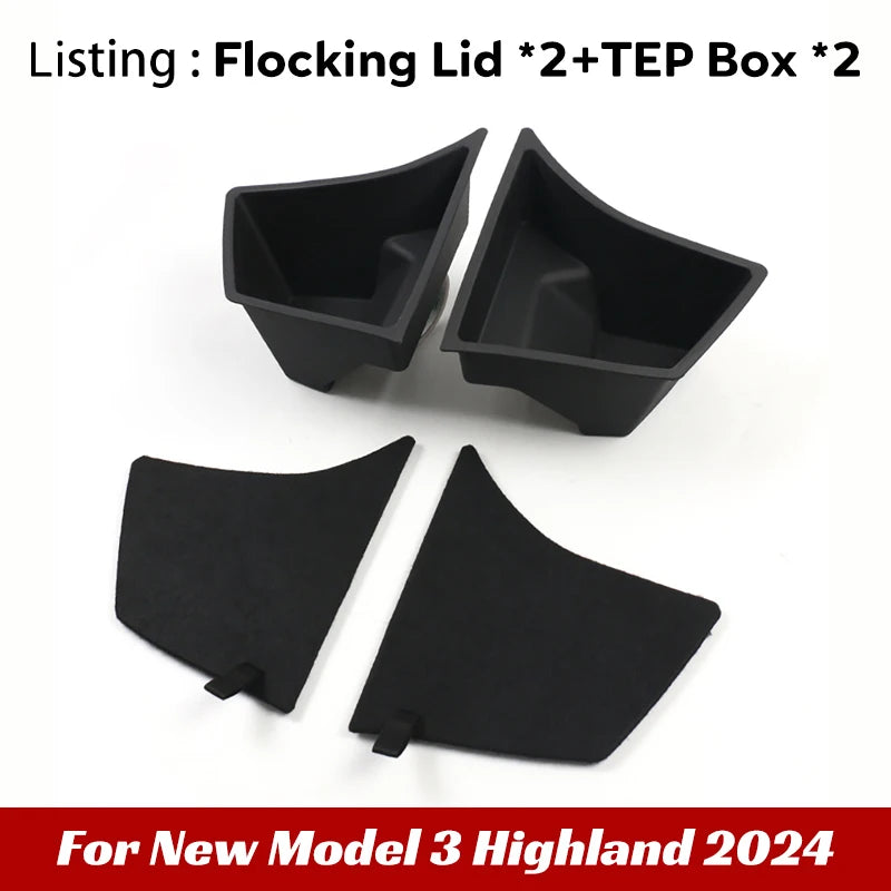Trunk Side Storage Organizer for Tesla Model 3 Highland - 22