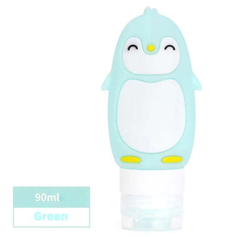 Cartoon Penguin Travel Bottle for Toiletries