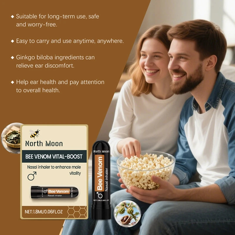 Bee Venom Vital-Boost Nasal Inhaler for Men - 3