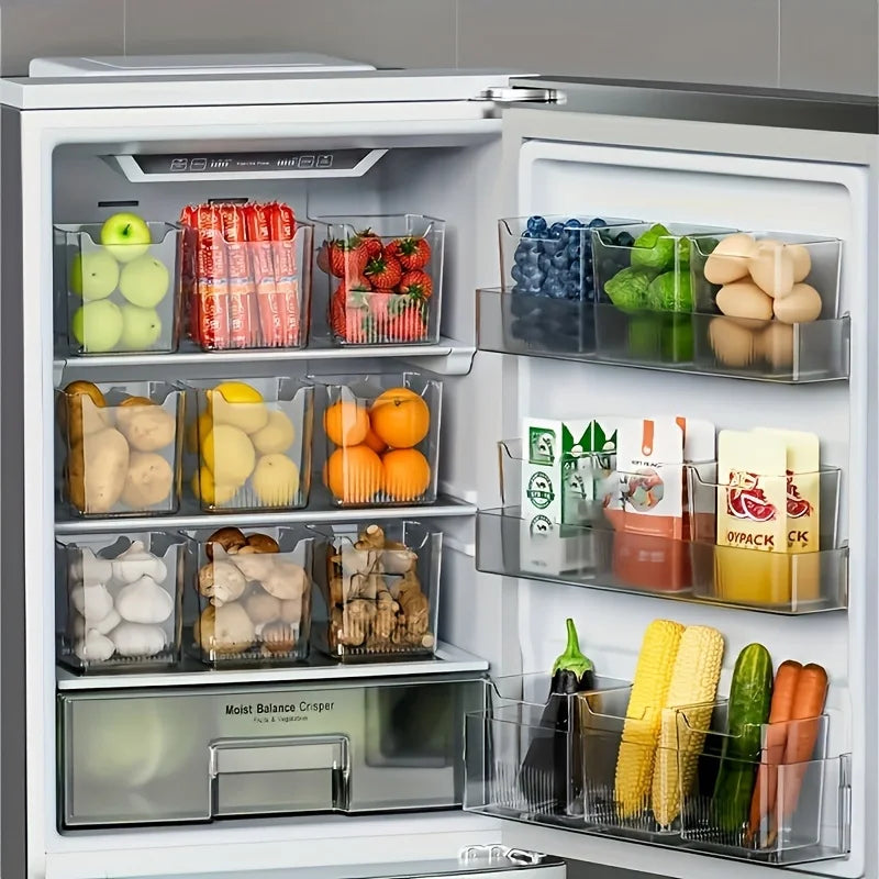 Refrigerator Side Door Storage Organizer Bins