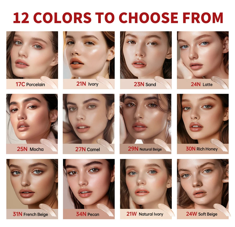 Full Coverage Waterproof Cushion Foundation