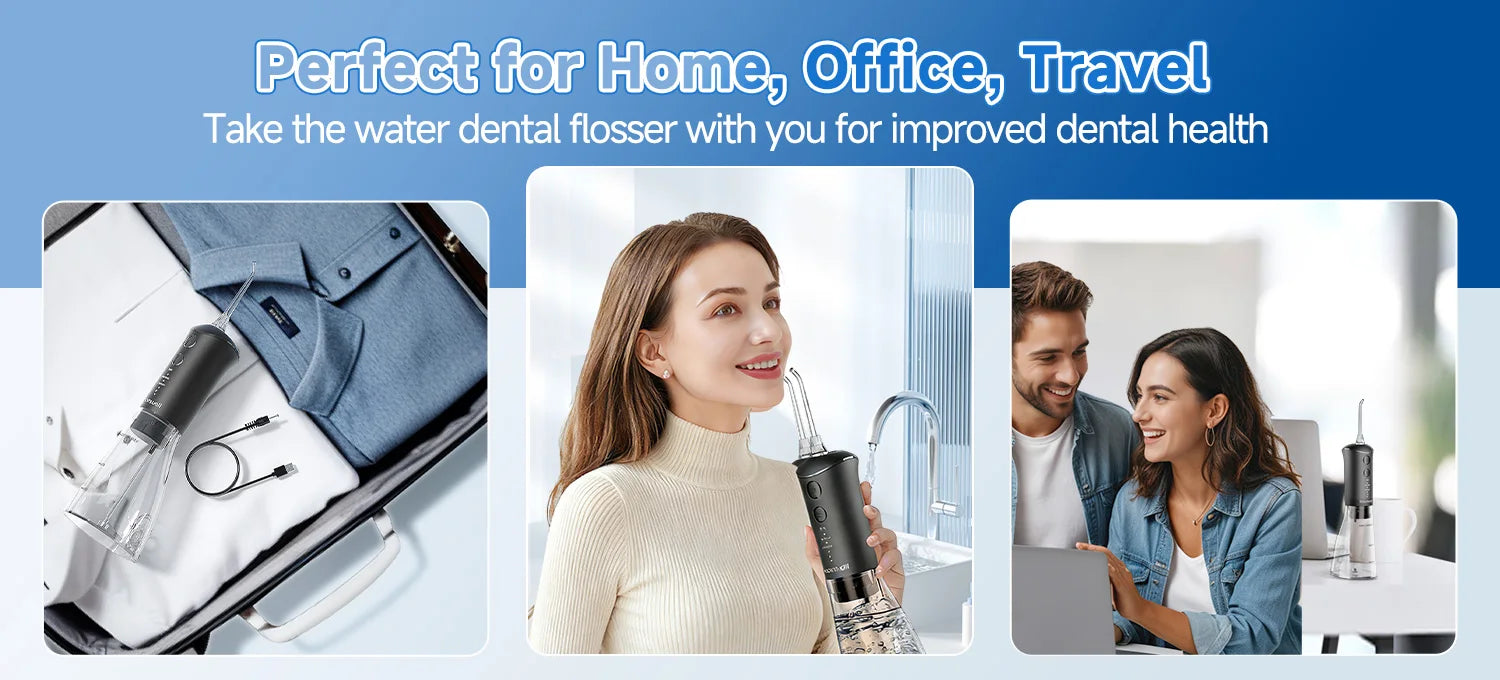 Electric Nasal Irrigation and Water Flosser Combo Kit - 14