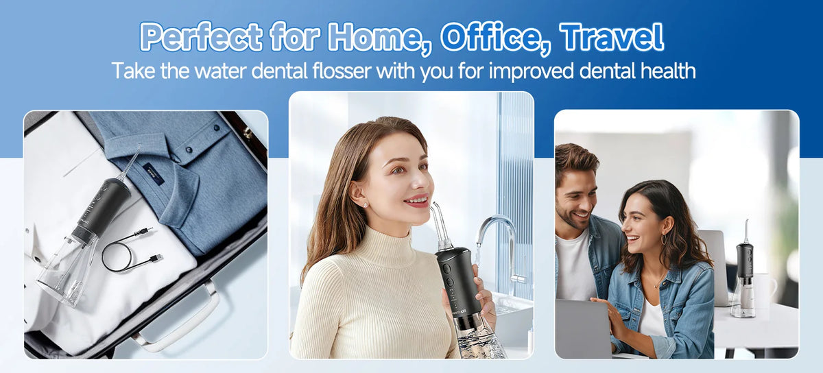 Electric Nasal Irrigation and Water Flosser Combo Kit