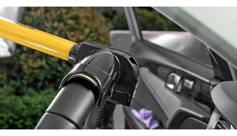 Heavy-Duty Universal Steering Wheel Lock Anti-Theft Security Bar