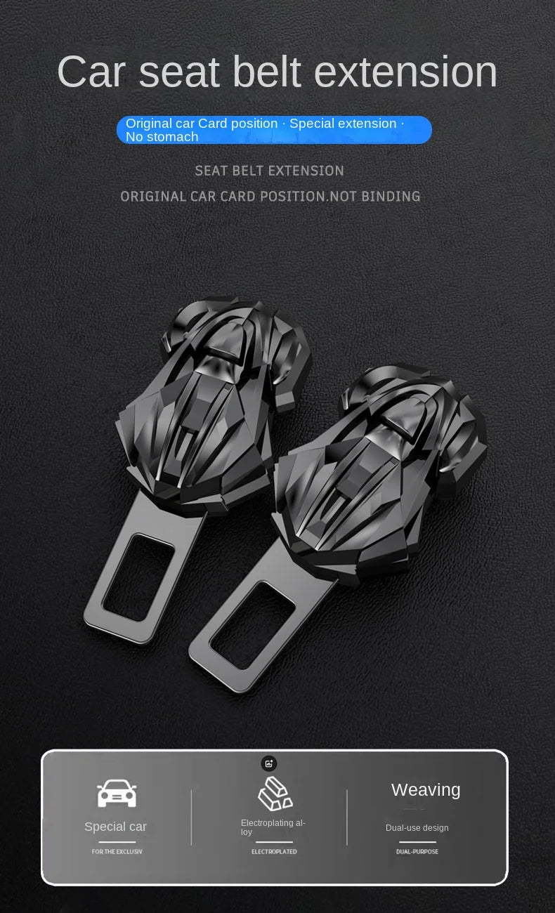 Universal Car Seat Belt Extension Buckle - 7
