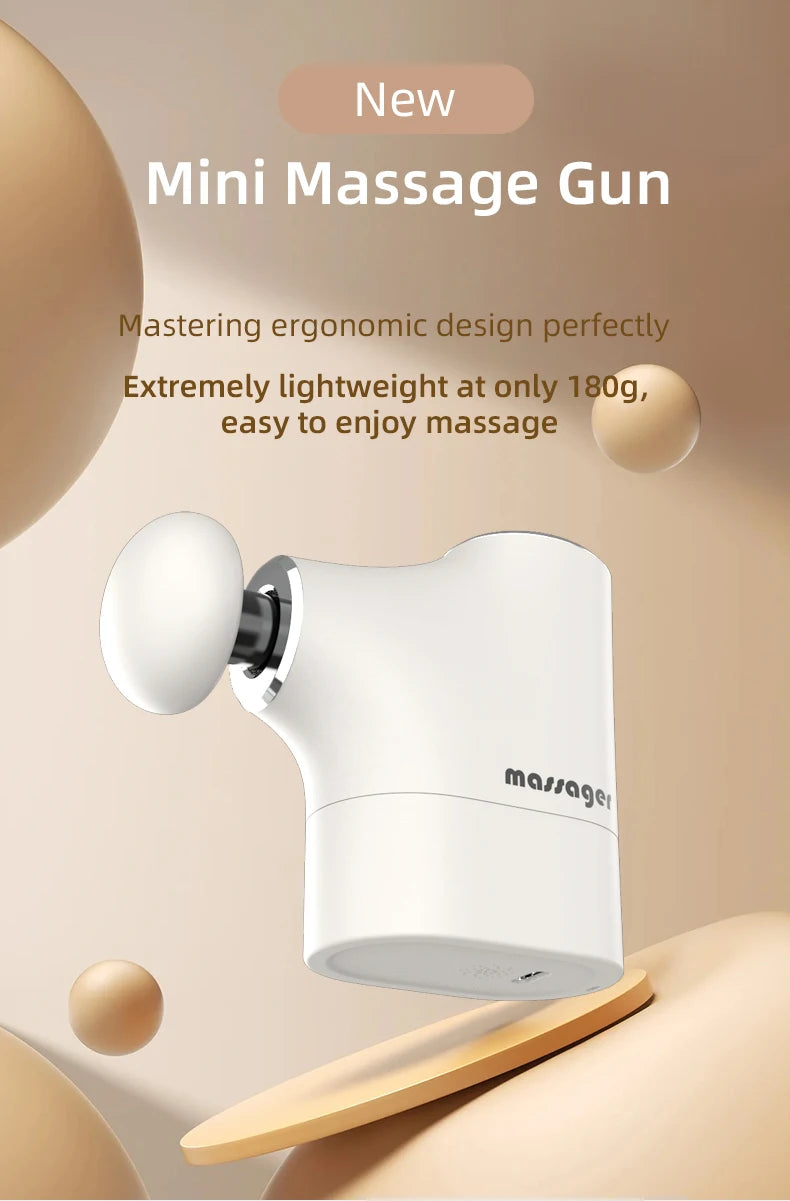 Portable Mini Deep Tissue Percussion Muscle Massage Gun