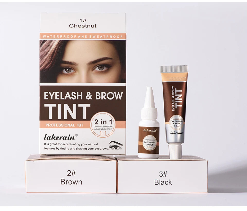 Professional Eyelash and Eyebrow Tinting Kit