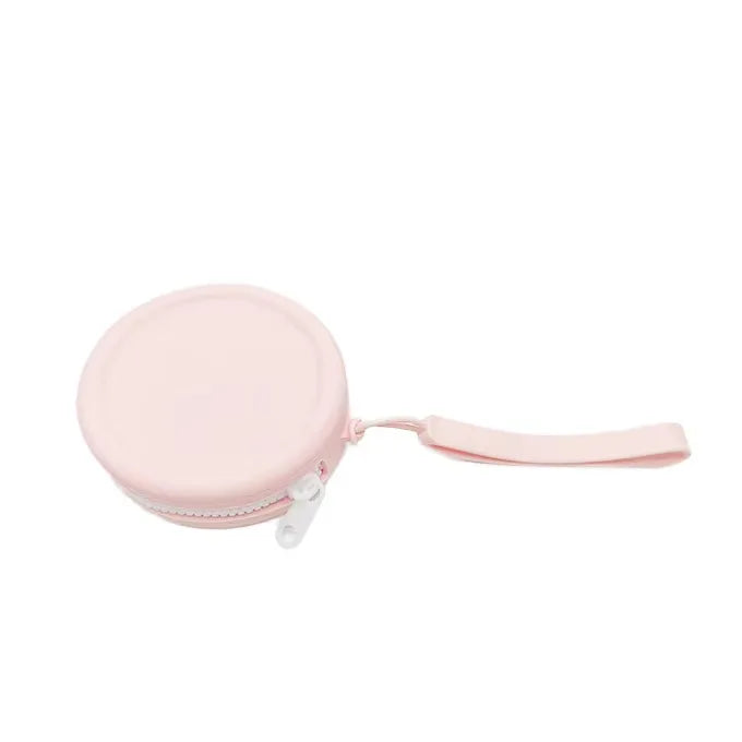 Portable Silicone Round Storage Pouch for Accessories and Coins - 15