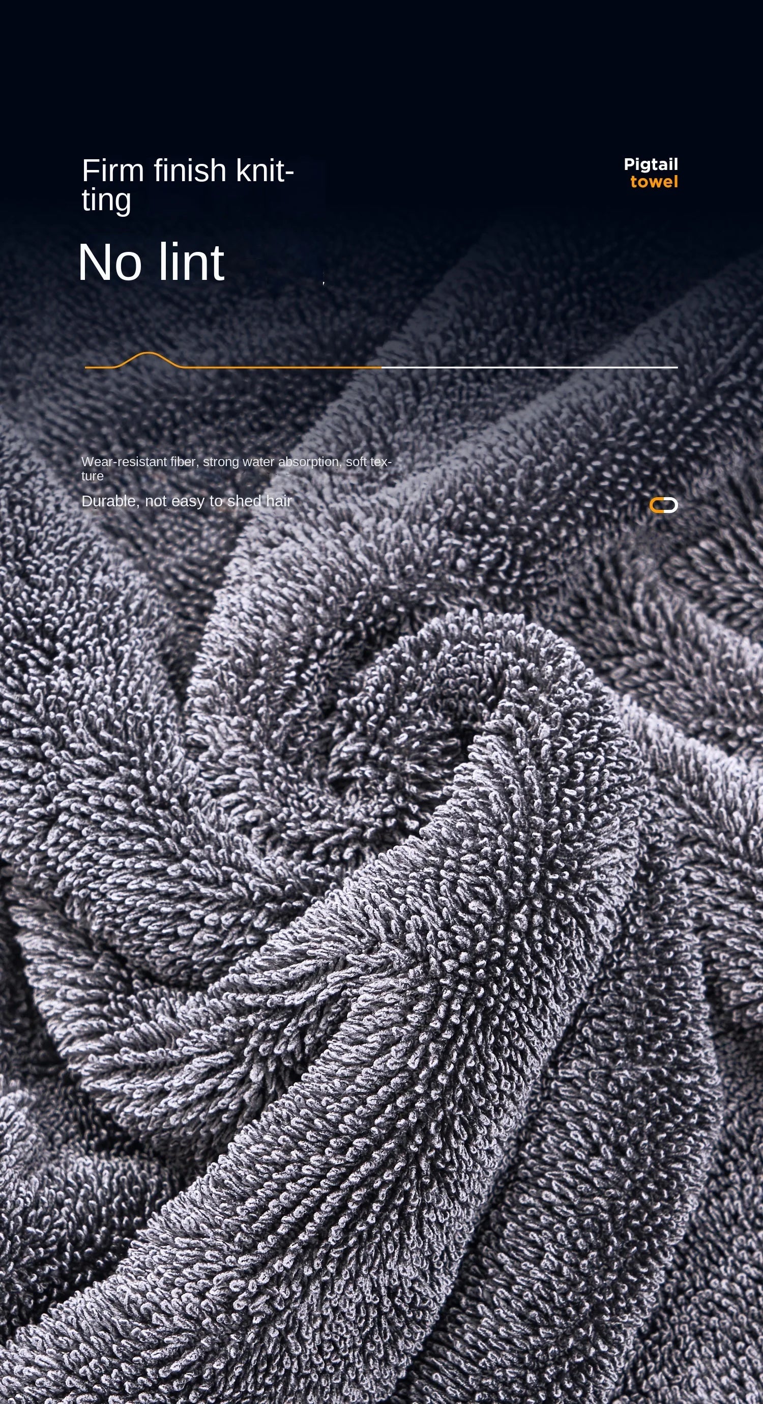 Extra Large Microfiber Car Drying Towel 160x60cm Absorbent Wash Cloth - 10
