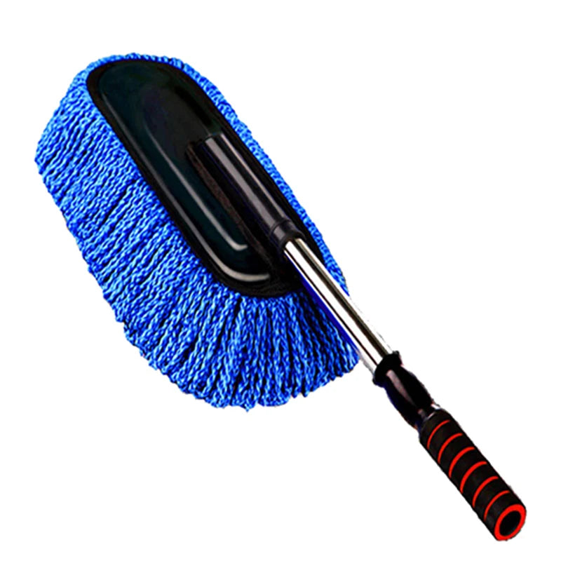 Adjustable Microfiber Car Wash Mop and Cleaning Duster Kit - 6