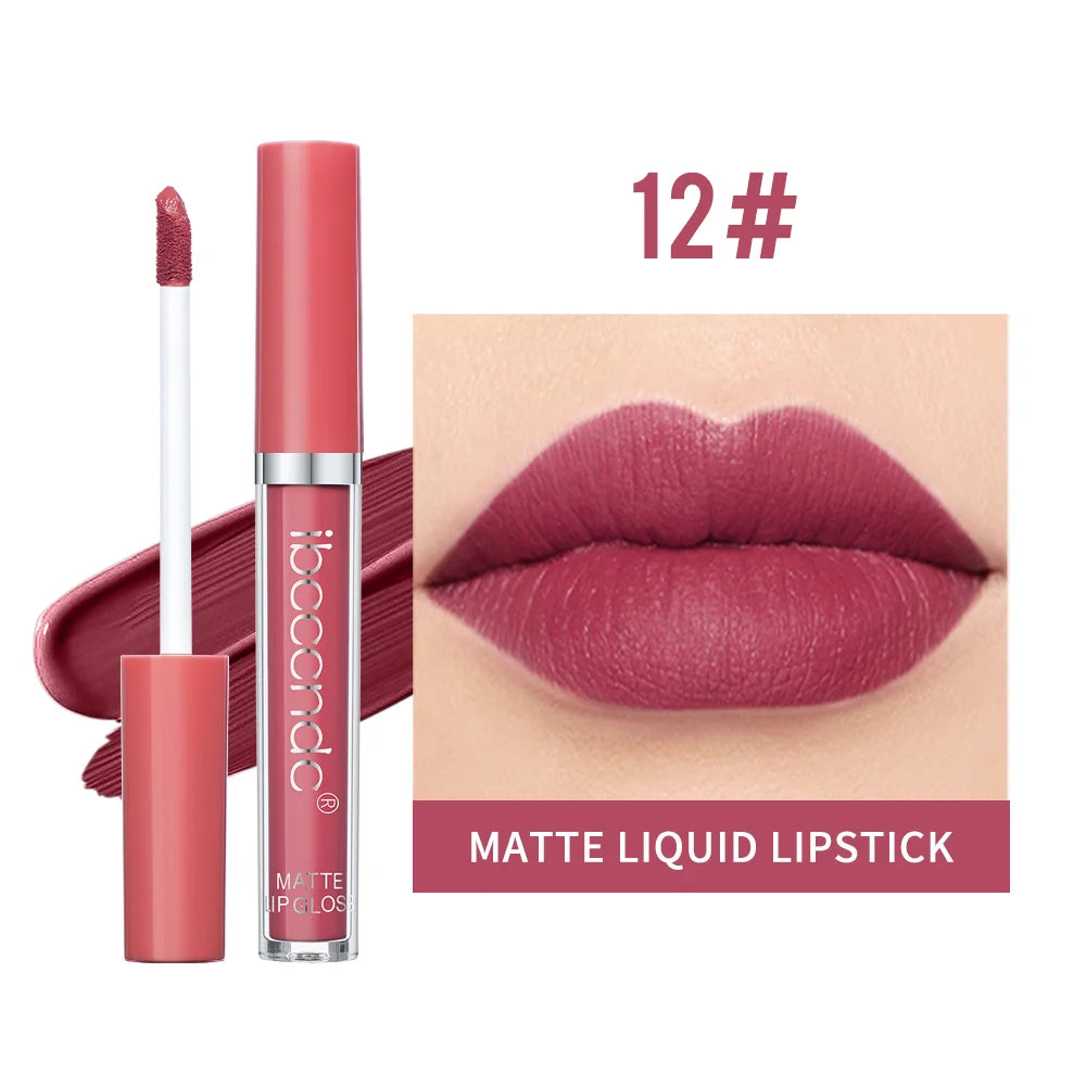 Waterproof Matte Liquid Lipstick Long-Lasting Lip Gloss