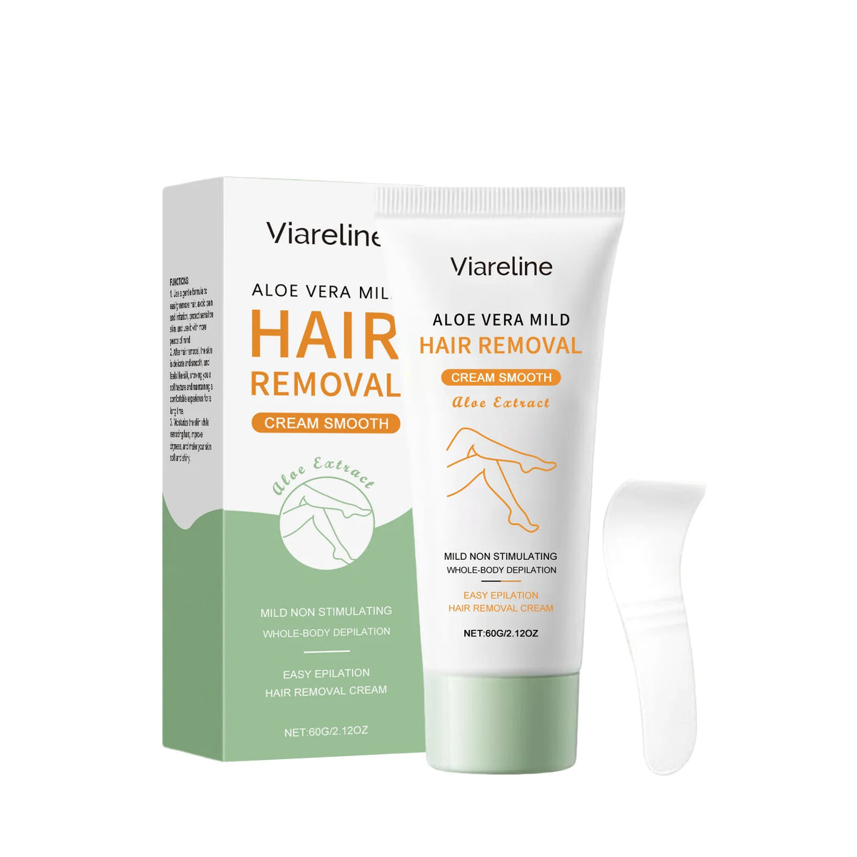 Painless Aloe Vera Whole Body Hair Removal Cream