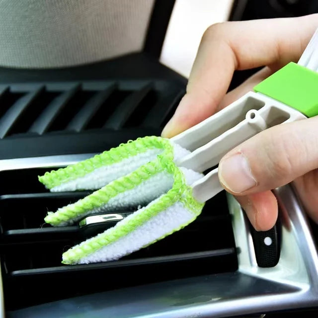 10PCS Car Air Vent Trim Strips Interior Decoration Outlet Moulding