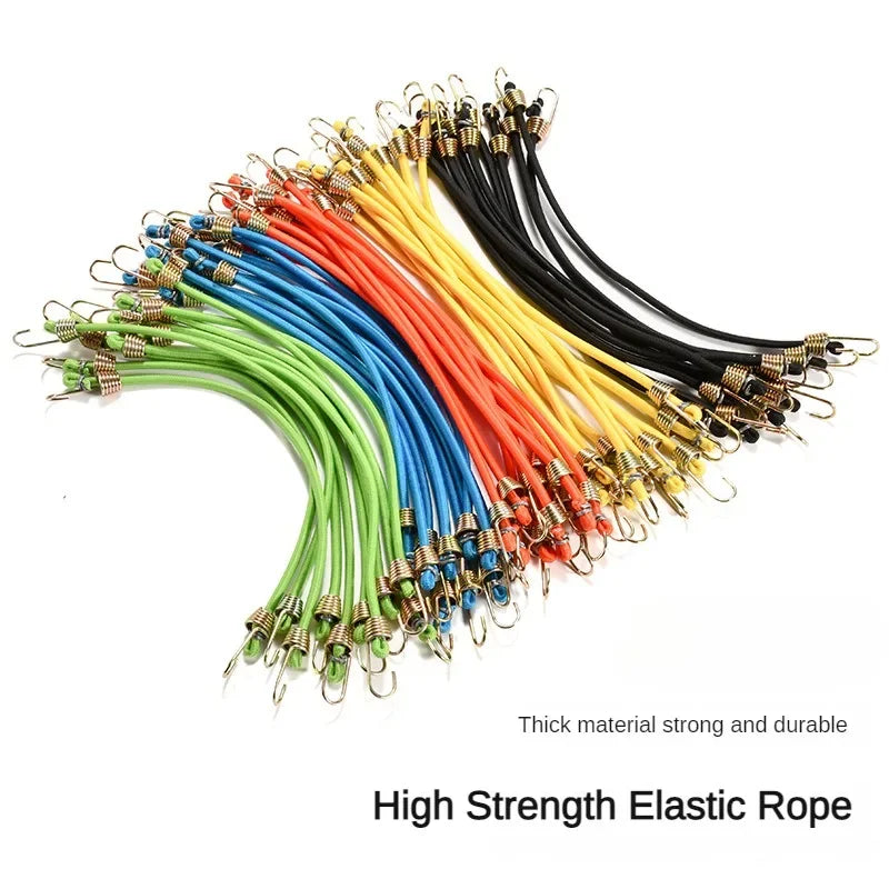 Heavy Duty Elastic Bungee Cords with Hooks for Luggage and Camping - 1