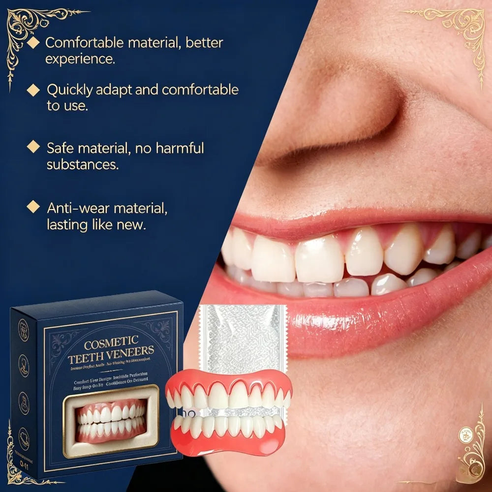 Custom Fit Moldable Silicone Dentures for Natural Smile - 5