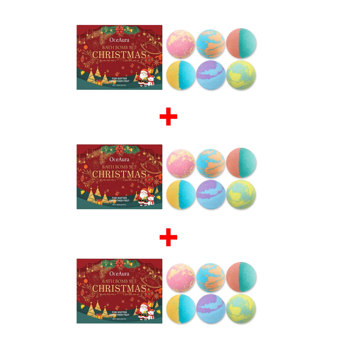 Aromatic Bath Bomb Gift Set for Kids and Adults