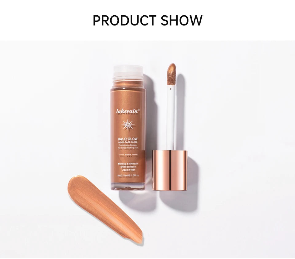 Halo Glow Liquid Face Filter Highlighter - 18