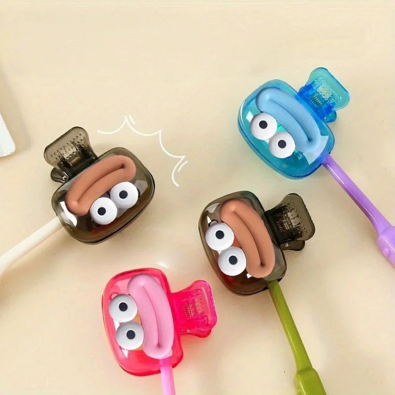 Portable Toothbrush Head Protective Cover for Travel and Home