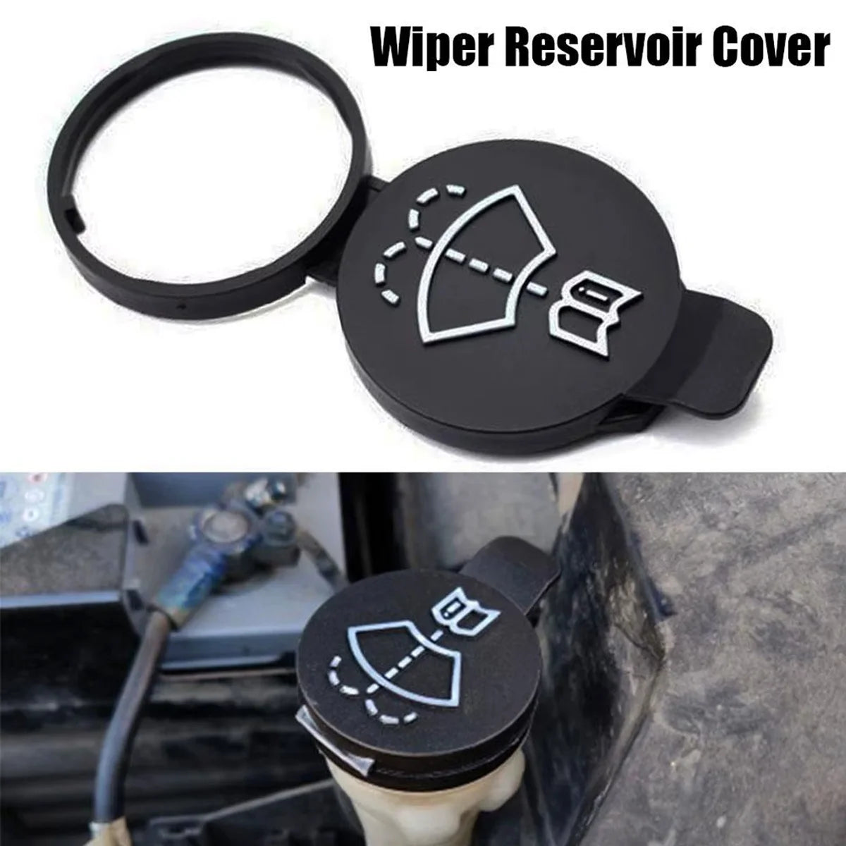 Windshield Wiper Washer Fluid Reservoir Tank Cap
