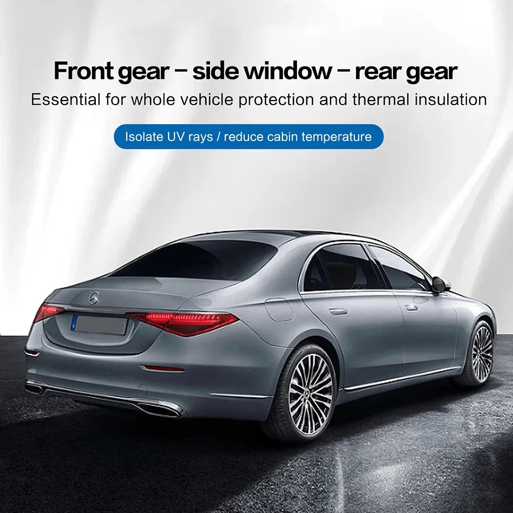 Heat-Blocking Privacy Window Tint Film for Car and Home