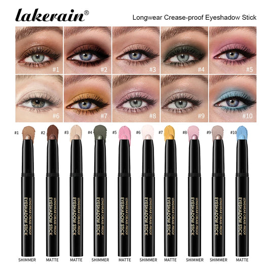Long-Lasting Waterproof Cream Eyeshadow Stick
