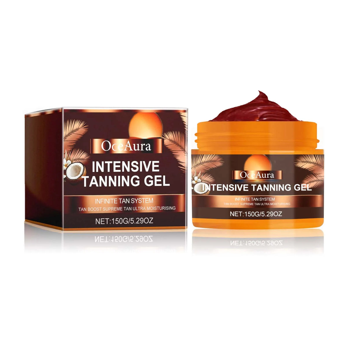 Intensive Tanning Gel for Natural Dark Skin