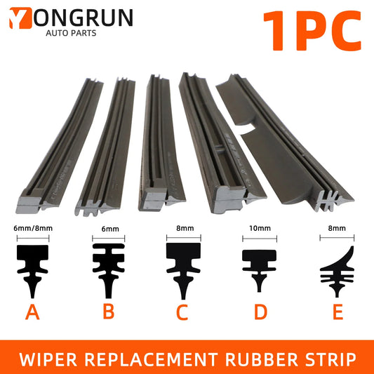 Universal Car Wiper Blade Rubber Refill Strip