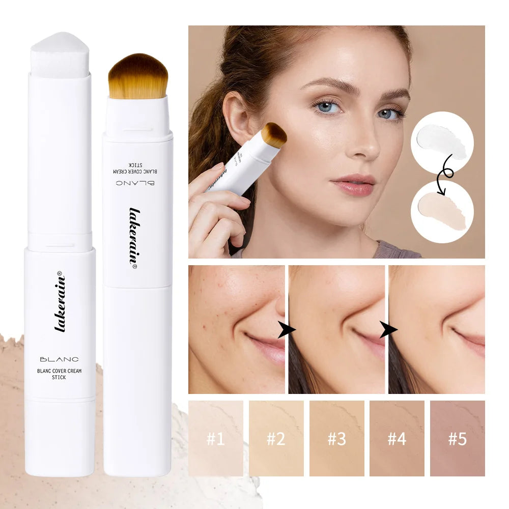 Color-Changing Foundation Stick with Built-in Brush - 1