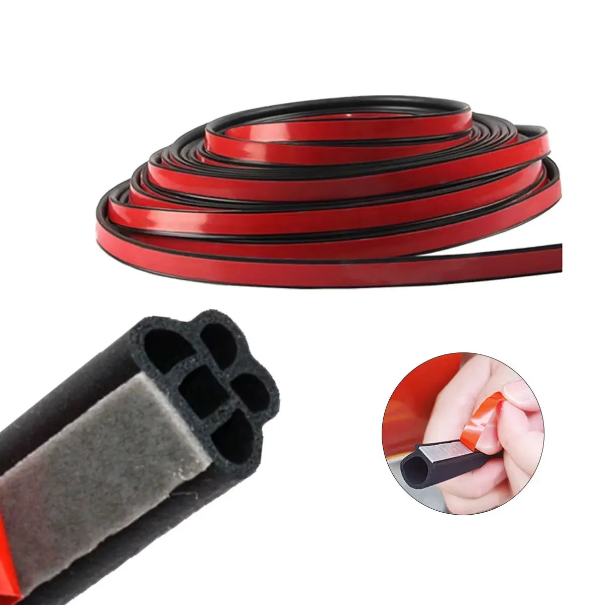 Universal Self-Adhesive Automotive Door Sealing Strip - 4