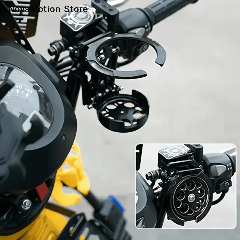 Foldable Motorcycle Handlebar Drink Cup Holder