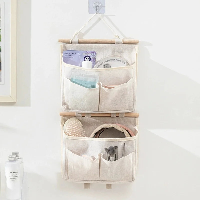 Wall Mounted Hanging Storage Organizer for Bedroom and Dorm