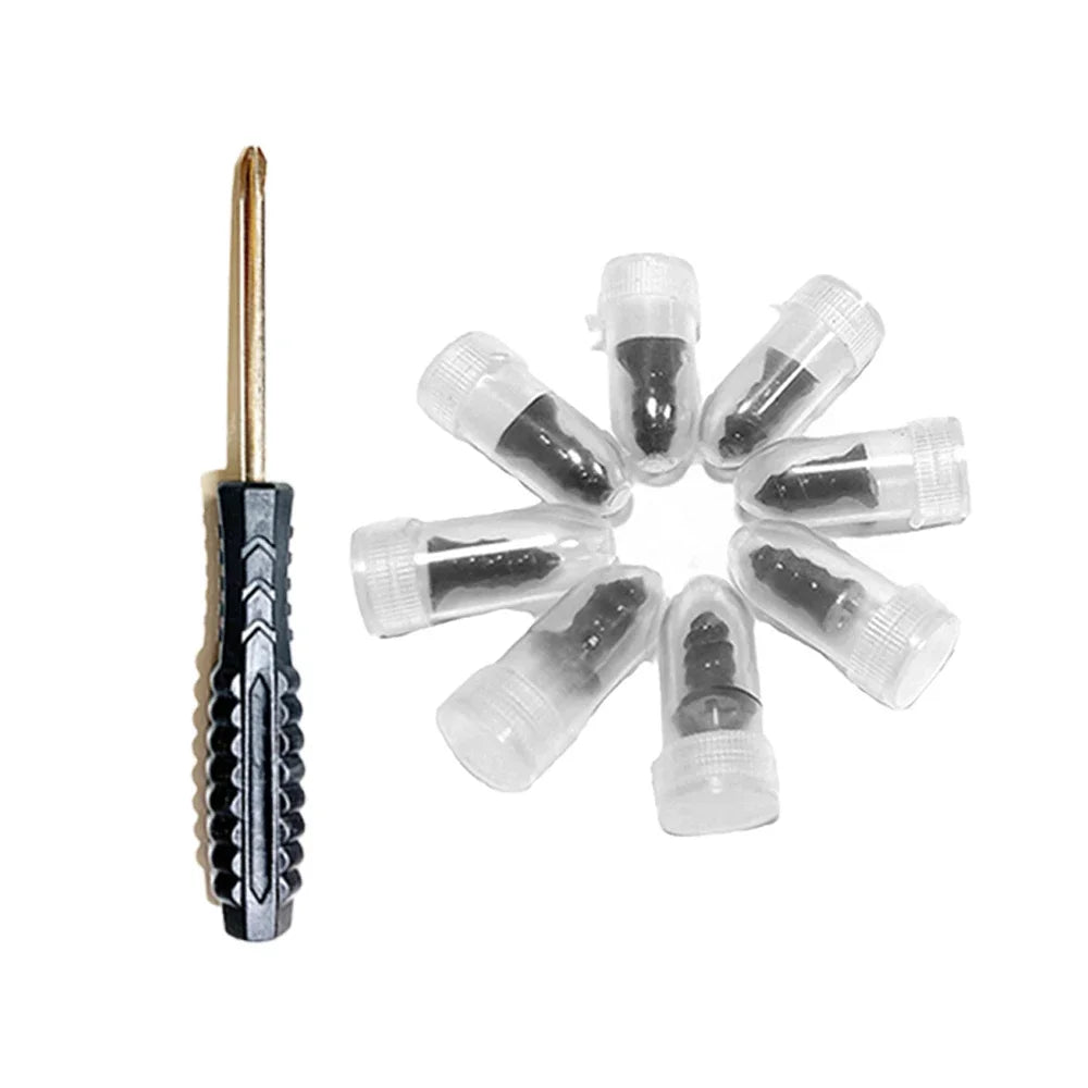 Emergency Tubeless Tire Repair Nail Kit for Car and Motorcycle