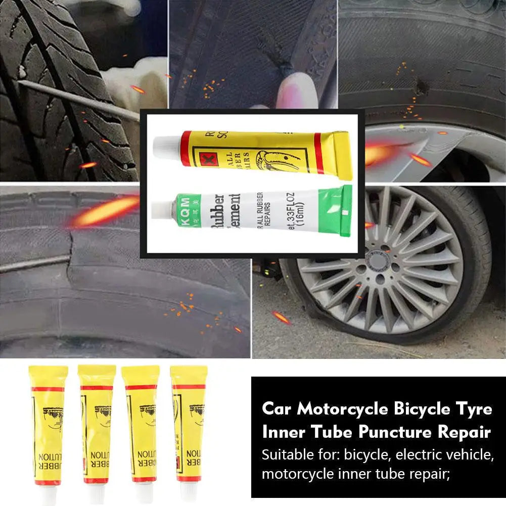 Instant Bicycle Tire Puncture Repair Glue