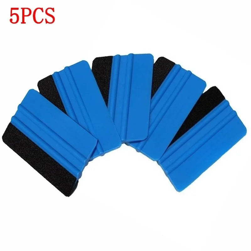 Non-Scratch Vinyl Wrap Squeegee with Felt Edge for Car Decals