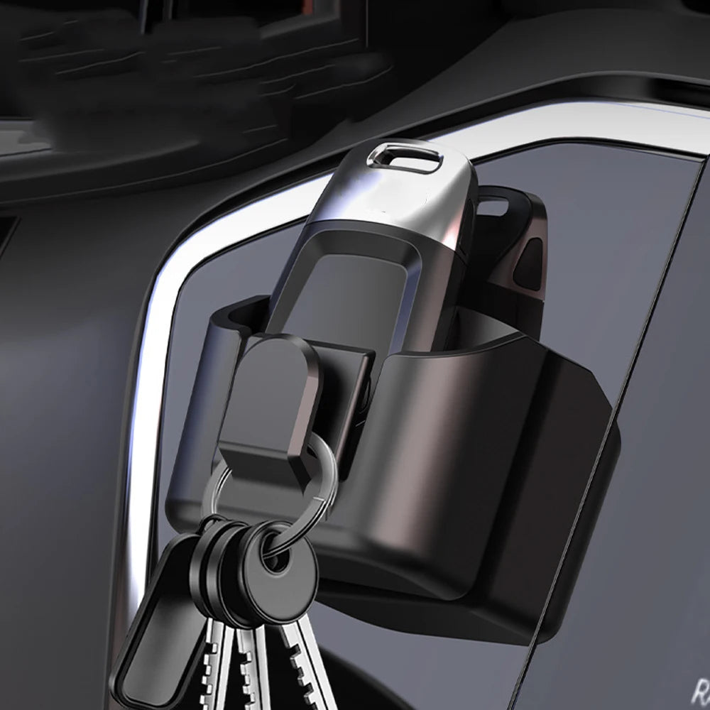 Car Dashboard Key and Toll Card Storage Organizer