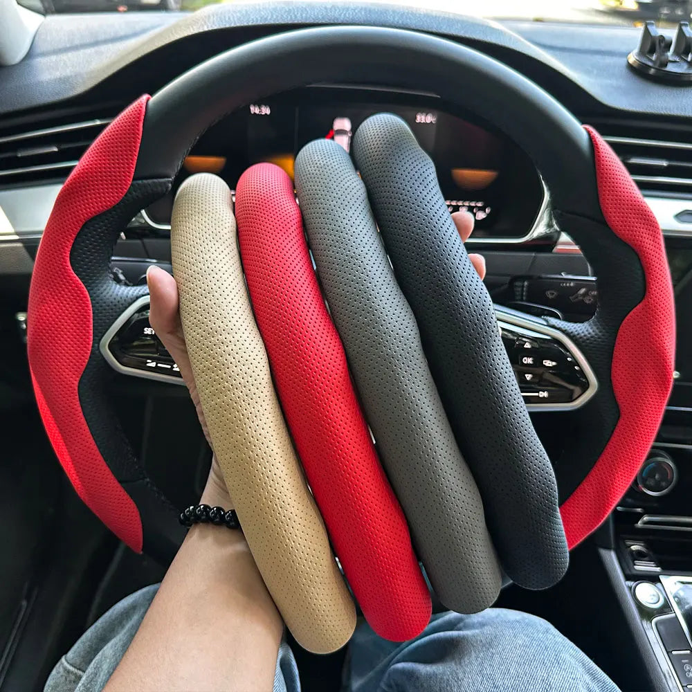 Non-Slip Car Steering Wheel Cover for Improved Grip