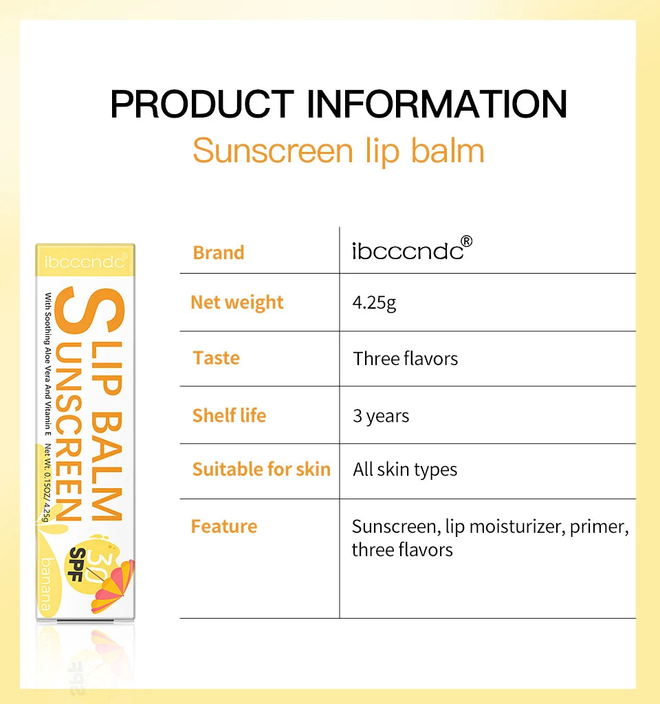 SPF 30 Sunscreen Moisturizing Lip Balm - 8
