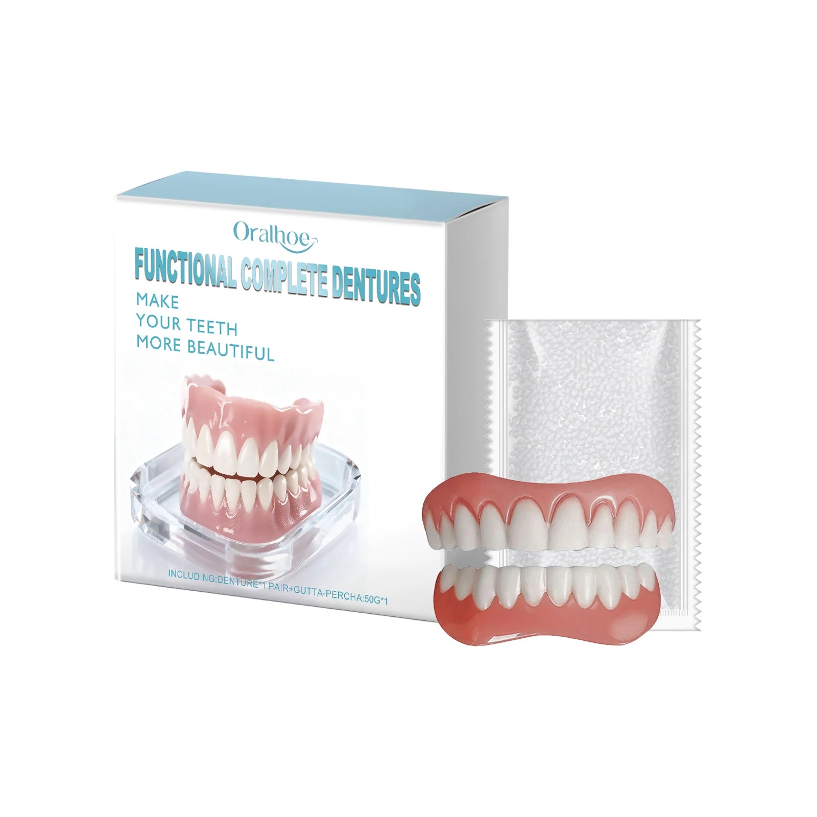 Cosmetic Denture Set for Instant Smile Enhancement - 7