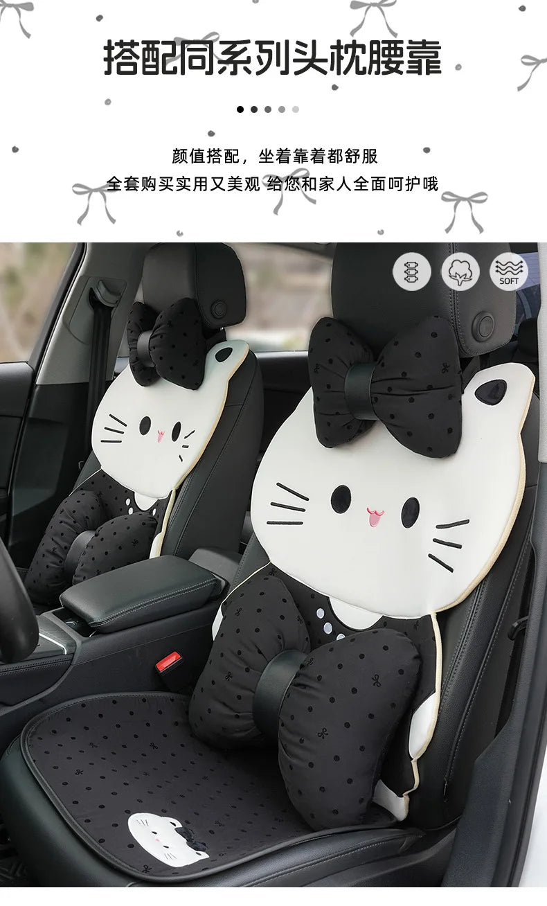 Cute Cat Style Universal Car Seat Cushion Cover