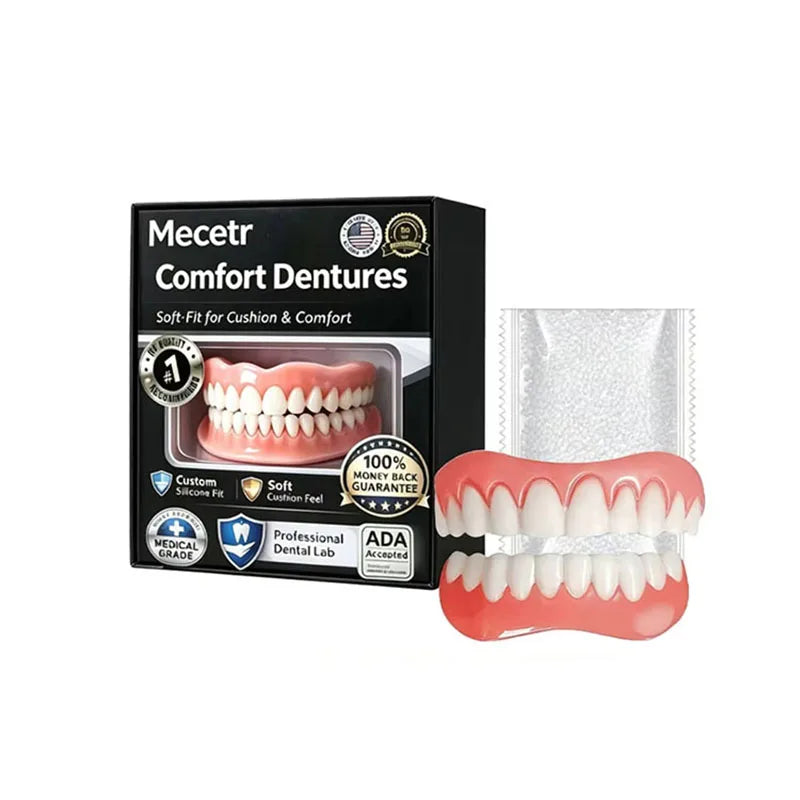 Comfortable Soft Denture Support for Missing Teeth Restoration