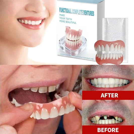 Instant Smile Comfort Fit Silicone Dentures