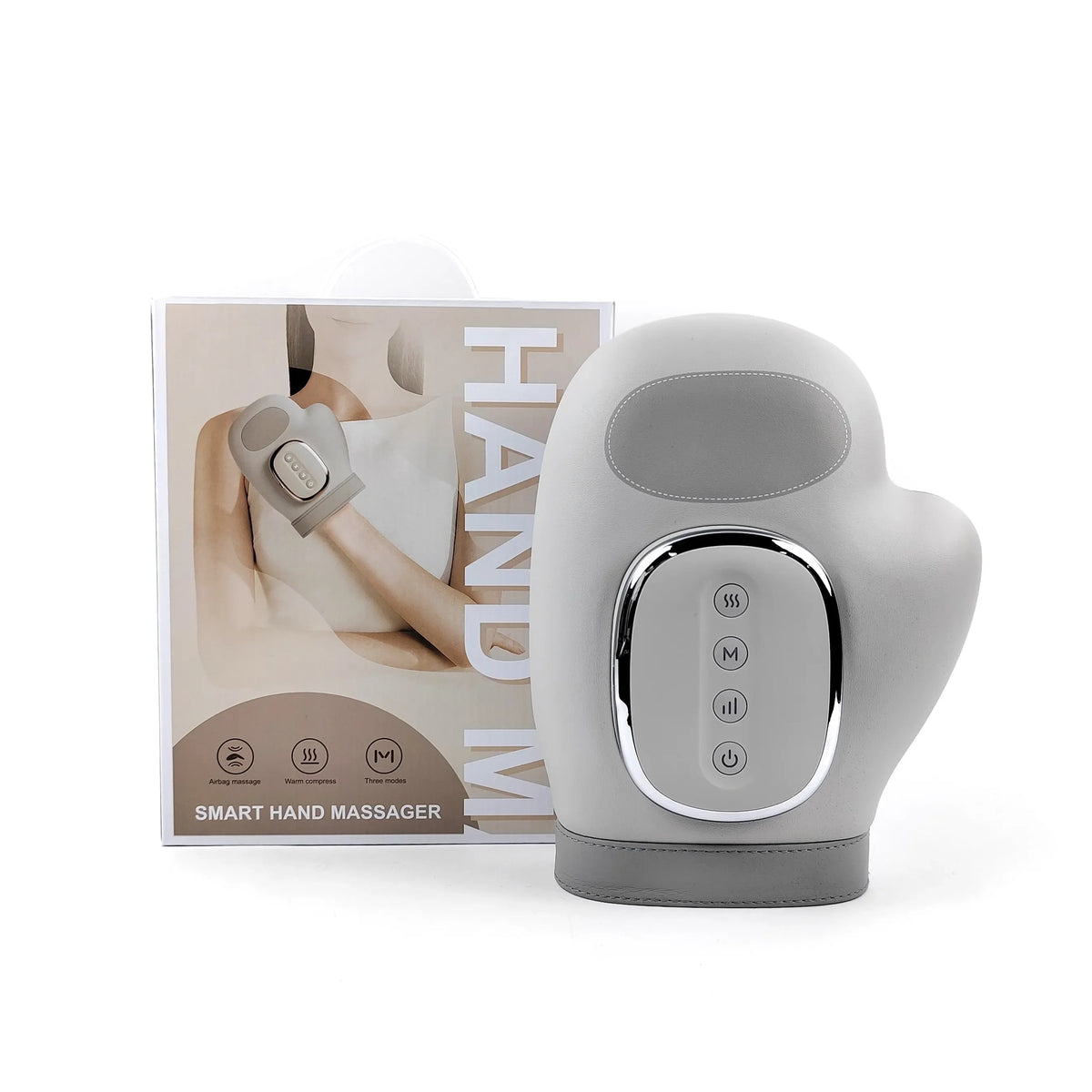 Wireless Hand and Wrist Compression Massager with Heat