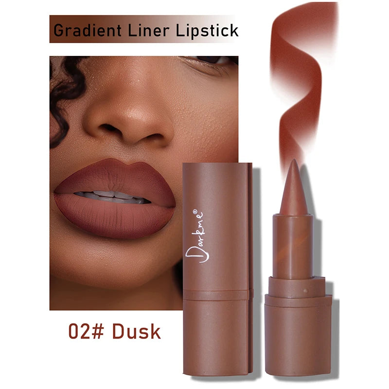 Waterproof Matte Velvet Lip Liner Crayon - 12