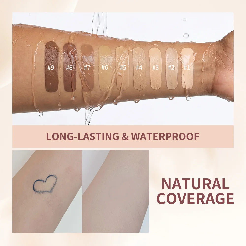 Long-Lasting Matte Liquid Foundation for Flawless Natural Coverage - 5