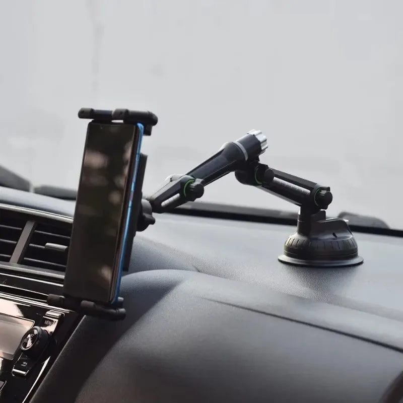 Adjustable Suction Cup Car Mount for Smartphones and Tablets - 1