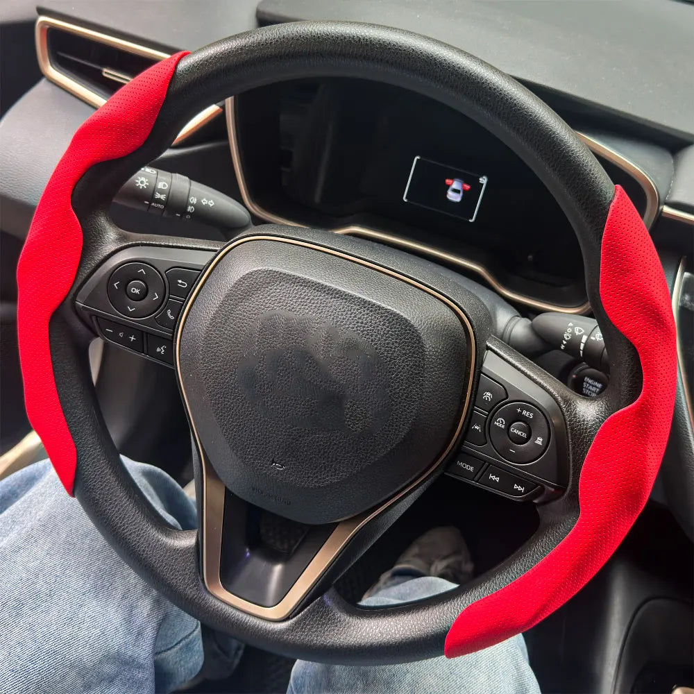 Winter Plush Car Steering Wheel Cover - 9